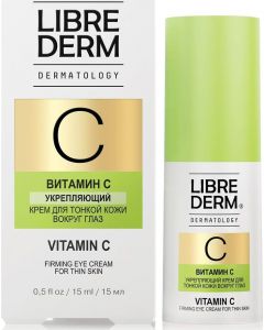 Buy Vitamin C firming Librederm Dermatology Eye cream, 15 ml | Online Pharmacy | https://buy-pharm.com