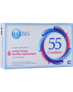 Buy Contact lenses Maxima Optics Maxima contact lenses 55 Comfort Plus 6pcs / 8.6 Monthly, -4.50 / 14.2 / 8.6, 6 pcs. | Online Pharmacy | https://buy-pharm.com