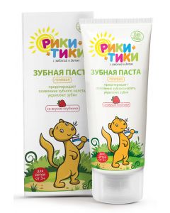 Buy Riki Tiki Children's Toothpaste, 50 ml | Online Pharmacy | https://buy-pharm.com