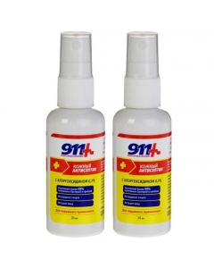 Buy 911 skin antiseptic with chlorhexidine 0.3 fl. 30 ml. X 2 pcs. | Online Pharmacy | https://buy-pharm.com