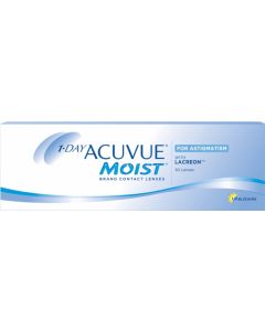 Buy Astigmatic lenses ACUVUE 1-Day Moist for Astigmatism 30 lenses / 8.5 / Cylinder -2.25 / Axis 160 Daily, -4.00 / 14.5 / 8.5, 30 pcs. | Online Pharmacy | https://buy-pharm.com