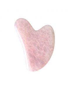 Buy Guasha scraper from rose quartz grade 2 | Online Pharmacy | https://buy-pharm.com