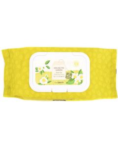 Buy THE SAEM Wet cosmetic wipes with green tea extract Healing Tea Garden Green Tea Cleansing Tissue 240g  | Online Pharmacy | https://buy-pharm.com