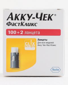 Buy 'Accu-Chek Fastclix' lancets, 102 pcs | Online Pharmacy | https://buy-pharm.com