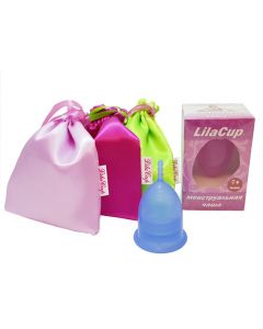 Buy Menstrual cup 'Atlas Premium', blue M LilaCup 22 ml | Online Pharmacy | https://buy-pharm.com