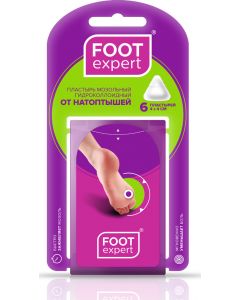 Buy patch helotic Foot expert hydrocolloid patch Foot expert, 4 x 4 cm, 6 pcs | Online Pharmacy | https://buy-pharm.com