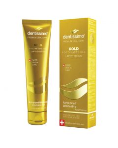 Buy Dentissimo Gold whitening toothpaste  | Online Pharmacy | https://buy-pharm.com