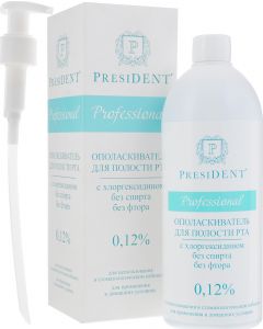 Buy PresiDENT Professional mouthwash, with chlorhexidine 0.12% 500 ml | Online Pharmacy | https://buy-pharm.com