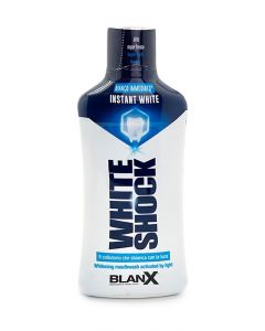 Buy Mouthwash Blanx White Shock Instant White Mouthwash Instant whitening, 500 ml | Online Pharmacy | https://buy-pharm.com
