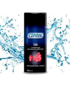 Buy Intimate lubricating gel Contex Silk, silicone, long-acting, 100 ml | Online Pharmacy | https://buy-pharm.com