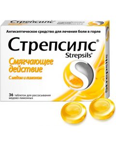 Buy Strepsils honey / lemon tab. d / rassas. # 36 | Online Pharmacy | https://buy-pharm.com
