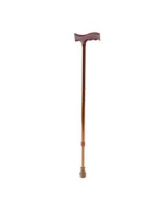 Buy C Standart Walking stick with T-shaped plastic handle (bronze) | Online Pharmacy | https://buy-pharm.com
