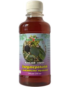 Buy NPK lemongrass. 'Balm-syrup Eleutherococcus with herbs' Immunity. Stress. Metabolism. 250 ml. | Online Pharmacy | https://buy-pharm.com