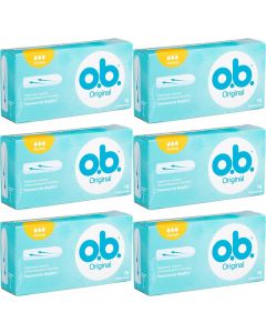 Buy OB Tampons 'Original Normal', 6 packs of 16 pieces | Online Pharmacy | https://buy-pharm.com