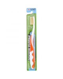 Buy Dr. Plotka, MouthWatchers, Toothbrush, Naturally Antimicrobial, Adult, Soft, Orange, 1 Toothbrush | Online Pharmacy | https://buy-pharm.com