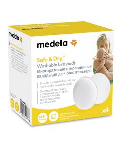 Buy Medela Reusable breast pads, 4 pcs. | Online Pharmacy | https://buy-pharm.com