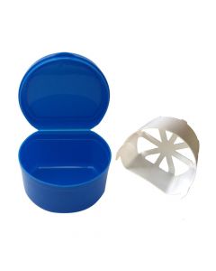 Buy Container for storing Tuscom dentures, blue | Online Pharmacy | https://buy-pharm.com
