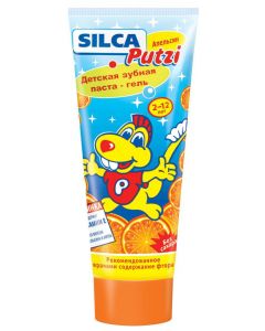Buy Silca Putzi Toothpaste Orange from 2 to 12 years | Online Pharmacy | https://buy-pharm.com