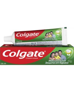 Buy Colgate Toothpaste Maximum protection against caries Double mint, 100 ml | Online Pharmacy | https://buy-pharm.com