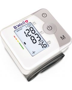Buy B.Well MED-57 tonometer on the wrist, display backlight, measurement diary, arrhythmia indicator, pressure scale | Online Pharmacy | https://buy-pharm.com