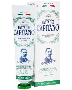 Buy Pasta del Capitano Premium Toothpaste 'Natural herbs', 75 ml | Online Pharmacy | https://buy-pharm.com