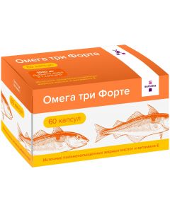 Buy Imres BV, Fish oil in capsules Omega 3 Forte 1000mg, 60 caps, (Netherlands) | Online Pharmacy | https://buy-pharm.com