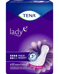 Buy Tena Lady Maxi Night Urological pads, maxi night, 12 pcs | Online Pharmacy | https://buy-pharm.com