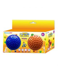Buy Alpina Plast Set of balls of Hedgehogs color orange, blue, 8.5 cm | Online Pharmacy | https://buy-pharm.com