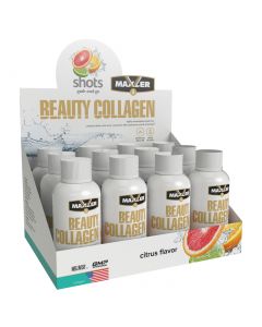 Buy Maxler Beauty Collagen Shots 12 x 60 ml (24 servings), Citrus | Online Pharmacy | https://buy-pharm.com