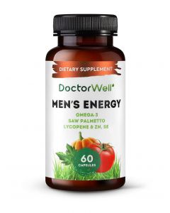 Buy DoctorWell Vitamins for men with Omega-3, With Palmetto and zinc Men's Energy, 60 pcs | Online Pharmacy | https://buy-pharm.com