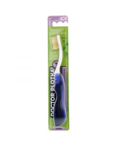 Buy Dr. Plotka, MouthWatchers, Natural Antimicrobial Toothbrush, Soft, Blue, 1 | Online Pharmacy | https://buy-pharm.com