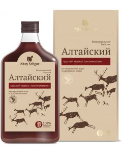 Buy Altay Seligor 'Altai' balm, with red root and pantohematogen, 250 ml | Online Pharmacy | https://buy-pharm.com