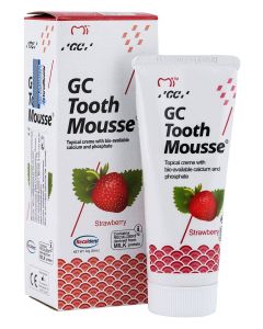 Buy GC Tooth Mousse Tooth Gel Tus Mousse, to restore and strengthen enamel, strawberry, 35 ml | Online Pharmacy | https://buy-pharm.com