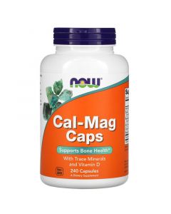 Buy Now Foods, dietary supplement for maintaining bone health, Capsules with calcium and magnesium, 240 capsules | Online Pharmacy | https://buy-pharm.com