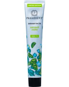 Buy Toothpaste PresiDENT Limited Edition Mint Lime, 75 ml | Online Pharmacy | https://buy-pharm.com
