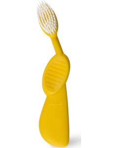 Buy Radius Toothbrush Scuba toothbrush with rubber handle, yellow, soft, for left-handers | Online Pharmacy | https://buy-pharm.com
