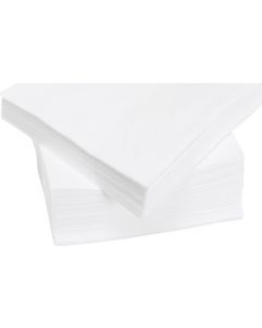 Buy White Line Disposable napkins for manicure (optics) and cosmetic procedures from spunlace, 20x20 cm, white, 100 pcs | Online Pharmacy | https://buy-pharm.com