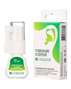 Buy Lecker ear spray, 10 ml | Online Pharmacy | https://buy-pharm.com