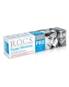 Buy Toothpaste ROCS PRO Oxygen Whitening, 60 gr | Online Pharmacy | https://buy-pharm.com