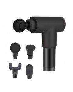 Buy HomeStore Percussion massager (massage gun) for the body, with a set Fascial Gun LE-280, black | Online Pharmacy | https://buy-pharm.com