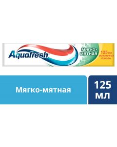 Buy Aquafresh Toothpaste Soft Mint, 125 ml | Online Pharmacy | https://buy-pharm.com