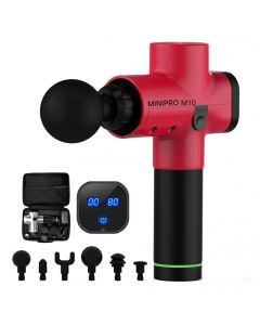 Buy Minipro M10 Percussion Massager with a set of attachments, red | Online Pharmacy | https://buy-pharm.com