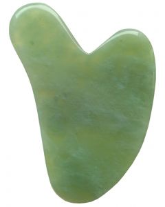 Buy AURA.CRYSTAL.BEAUTY Gua sha scraper in the form of a drop of jade | Online Pharmacy | https://buy-pharm.com