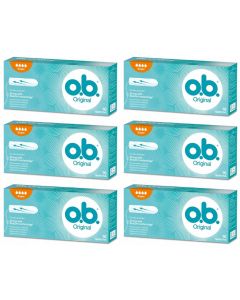 Buy OB Tampons 'Original Super', 6 packs of 16 pieces | Online Pharmacy | https://buy-pharm.com