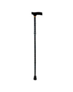Buy 10121 Folding cane with a T-shaped wooden handle, tartan color | Online Pharmacy | https://buy-pharm.com