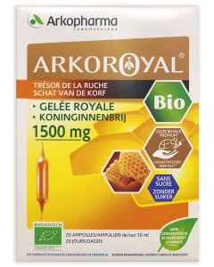 Buy Arkoroyal Jelly Royal Arkopharma Royal jelly 1500 mg 10 ml ampoules 20 pcs. | Online Pharmacy | https://buy-pharm.com