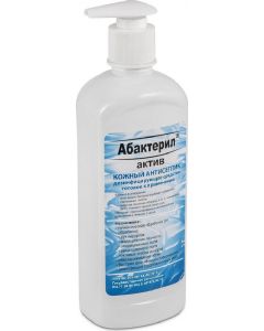 Buy Disinfectant (skin antiseptic) Abacteril-ACTIVE, 500ml. (with dosing pump)  | Online Pharmacy | https://buy-pharm.com