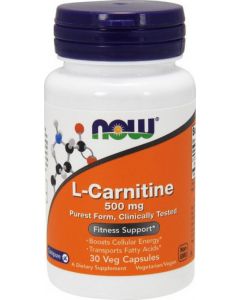 Buy Now Foods L-Carnitine 30 capsules, 500 mg (BAA ) | Online Pharmacy | https://buy-pharm.com