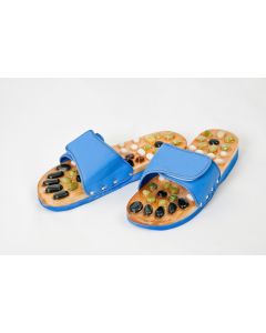 Buy Massage slippers with stones blue. Size 40 | Online Pharmacy | https://buy-pharm.com