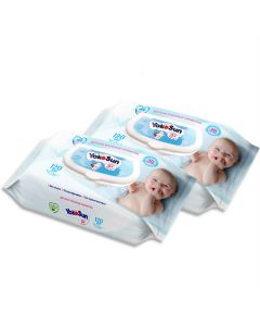 Buy YokoSun Megabox Baby Wipes 240 pcs (2 pack * 120 pcs) | Online Pharmacy | https://buy-pharm.com